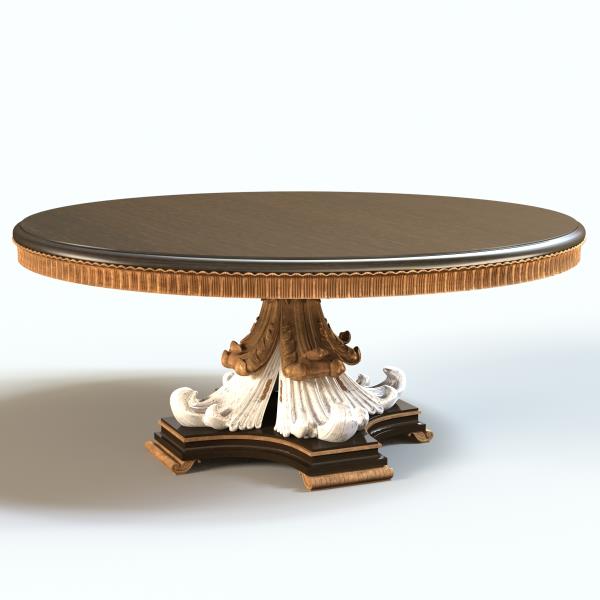 Circular Table - دانلود مدل سه بعدی میز گرد - آبجکت سه بعدی میز گرد -Circular Table 3d model - Circular Table 3d Object  - Table-میز